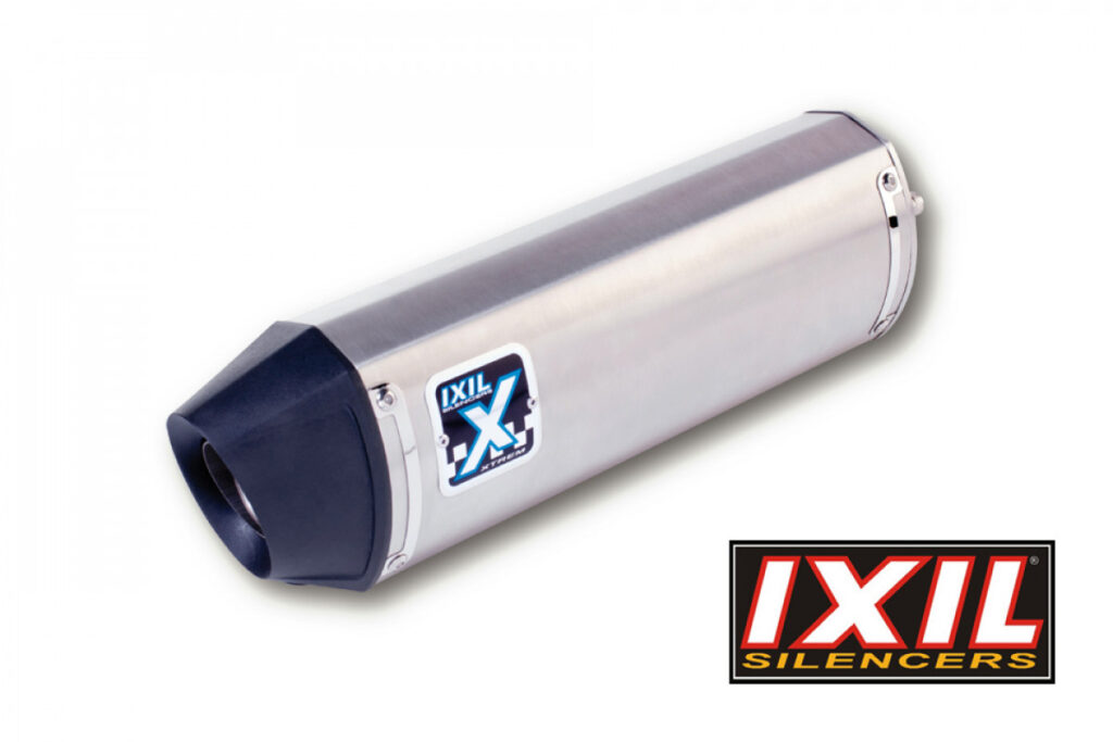 IXIL HEXOVAL XTREM Endschalldämpfer silber