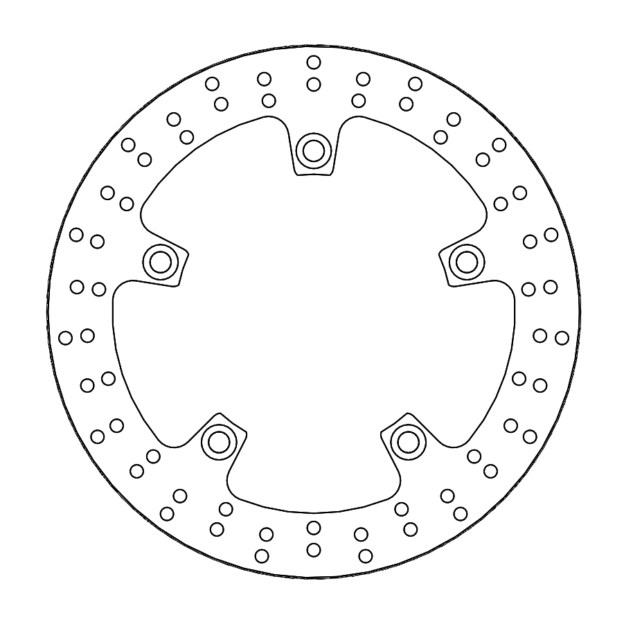 MOTO-MASTER - HALO Fixed Disc 265mm rear