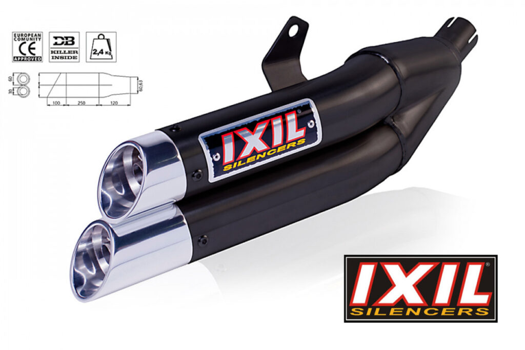 IXIL HYPERLOW XL Endschalldämpfer schwarz (Euro 4)