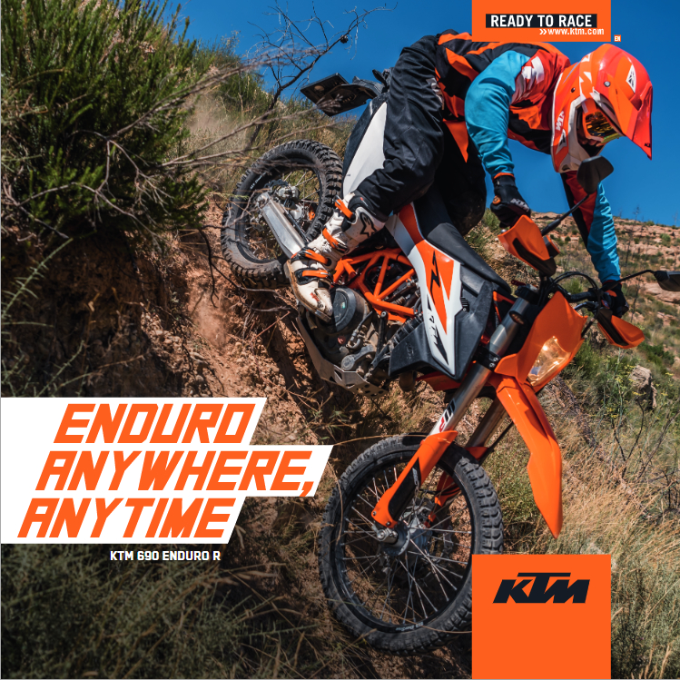 690 Enduro R Folderposter REPRINT Französisch (Frankreich)