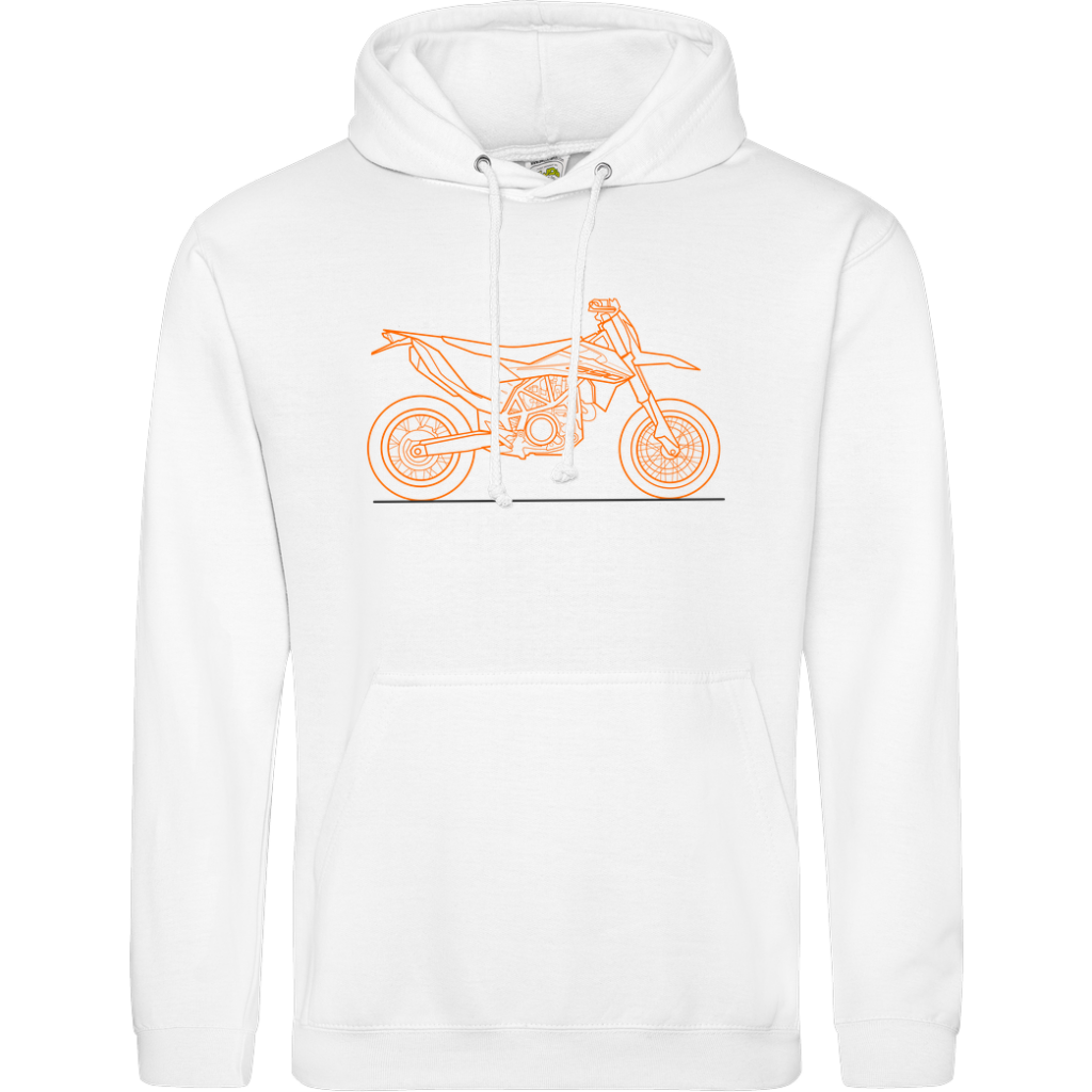 BSO - 690 SMC-R - LOGO - ORANGE - HOODIE