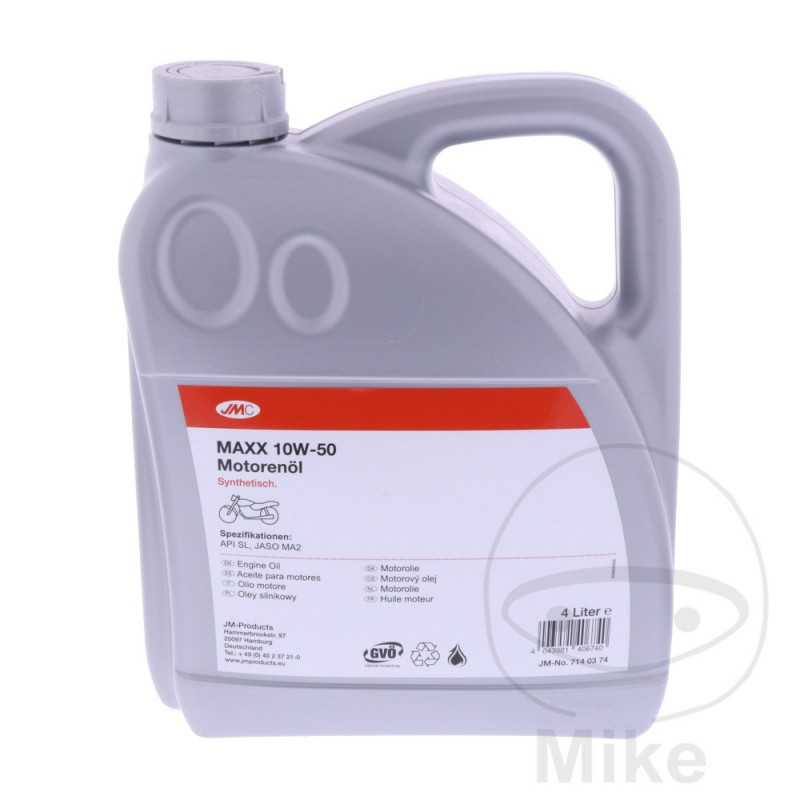 Motoröl 10W50 4T 4 Liter JMC Maxx synthetisch