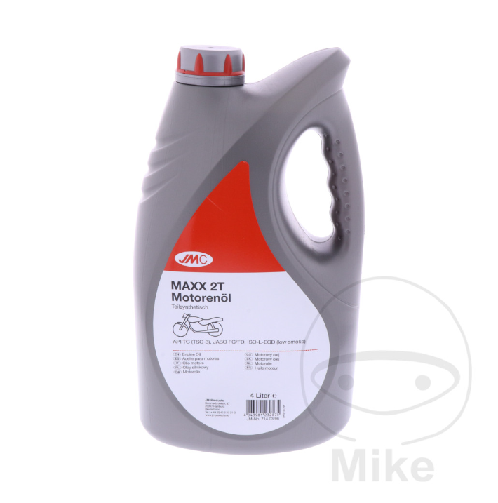 2-Takt-Motoröl 4 Liter JMC Maxx teilsynthetisch