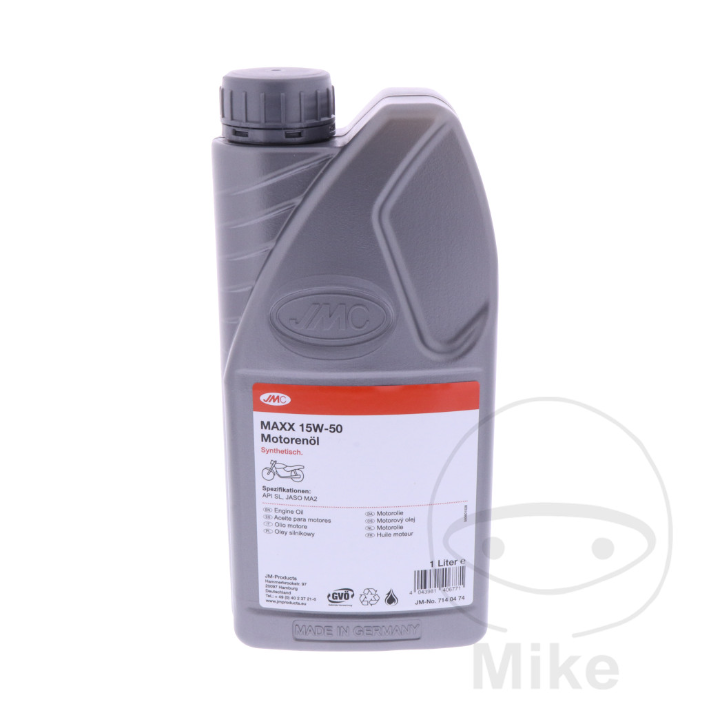 Motoröl 15W50 4T 1 Liter JMC Maxx synthetisch
