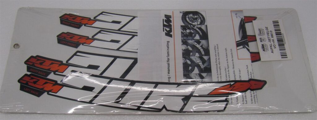 AUFKL.-SET FELGE VO.+HI. 690 D