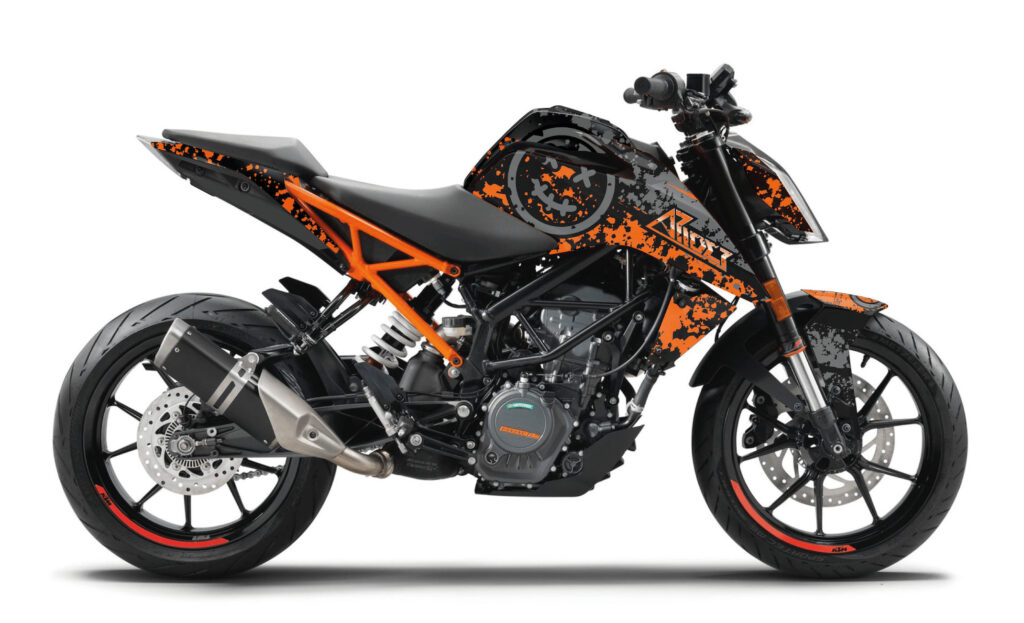 Dekor KTM Duke 390- Smiley Edition