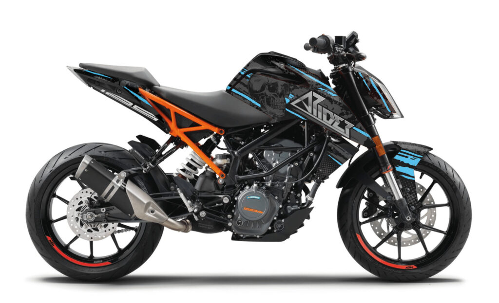 Dekor KTM Duke 390- Skull Edition