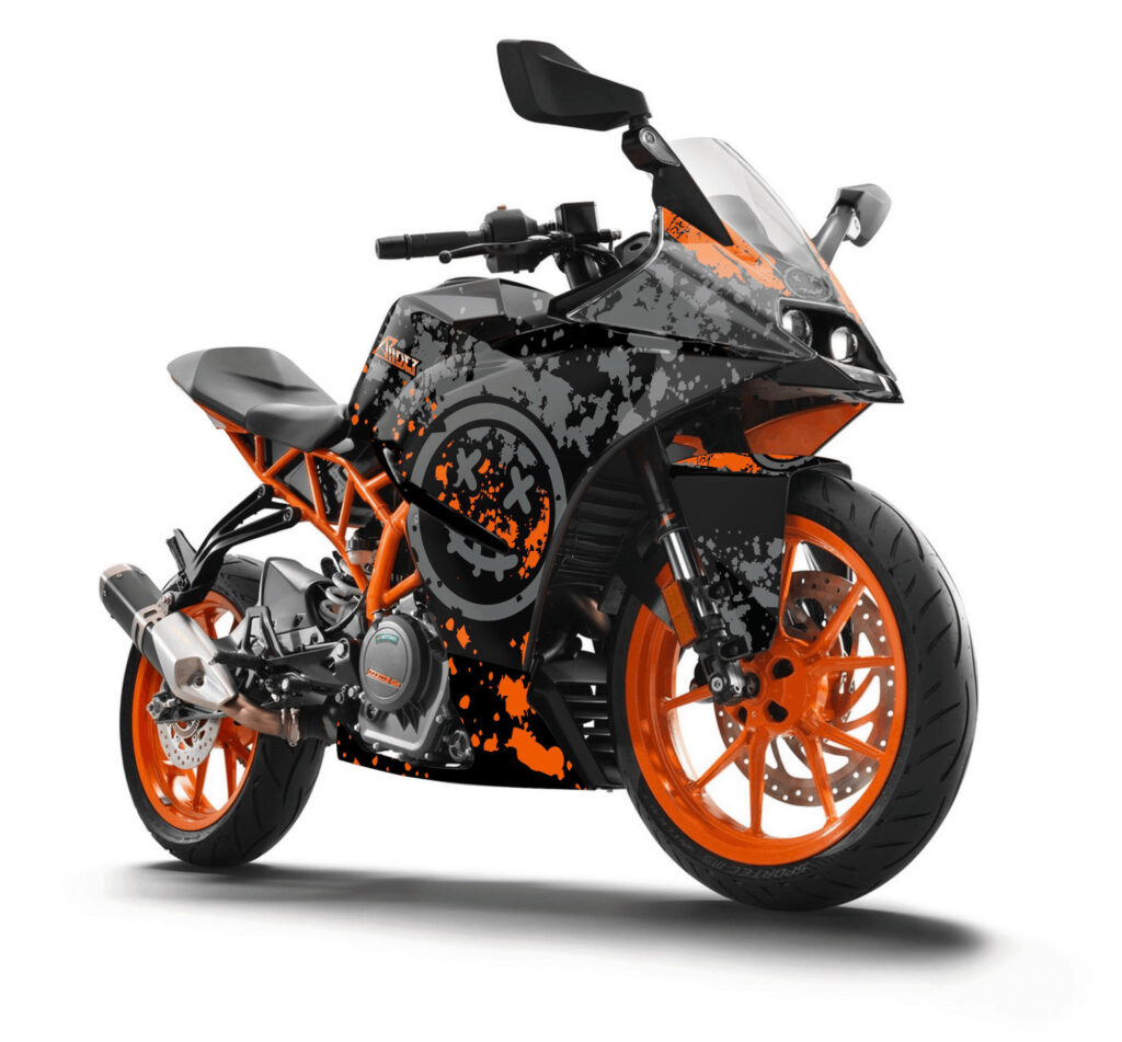 Dekor KTM RC 125- Smiley Edition
