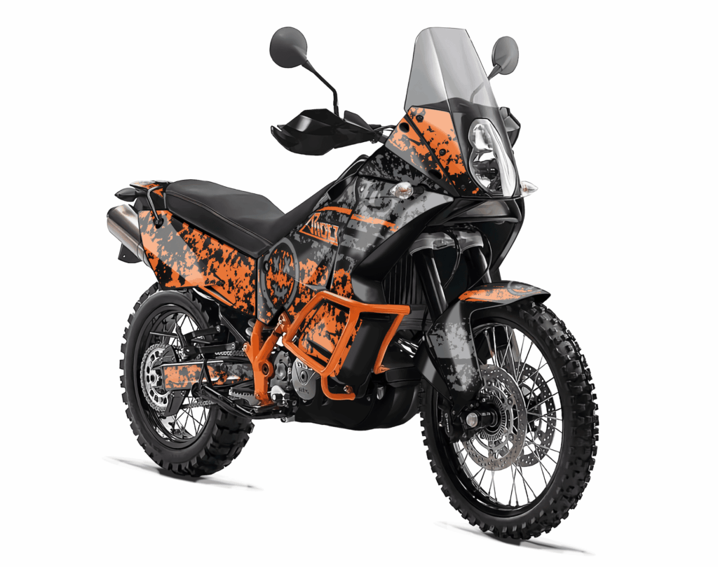 Dekor KTM 950 Adventure- Smiley Edition