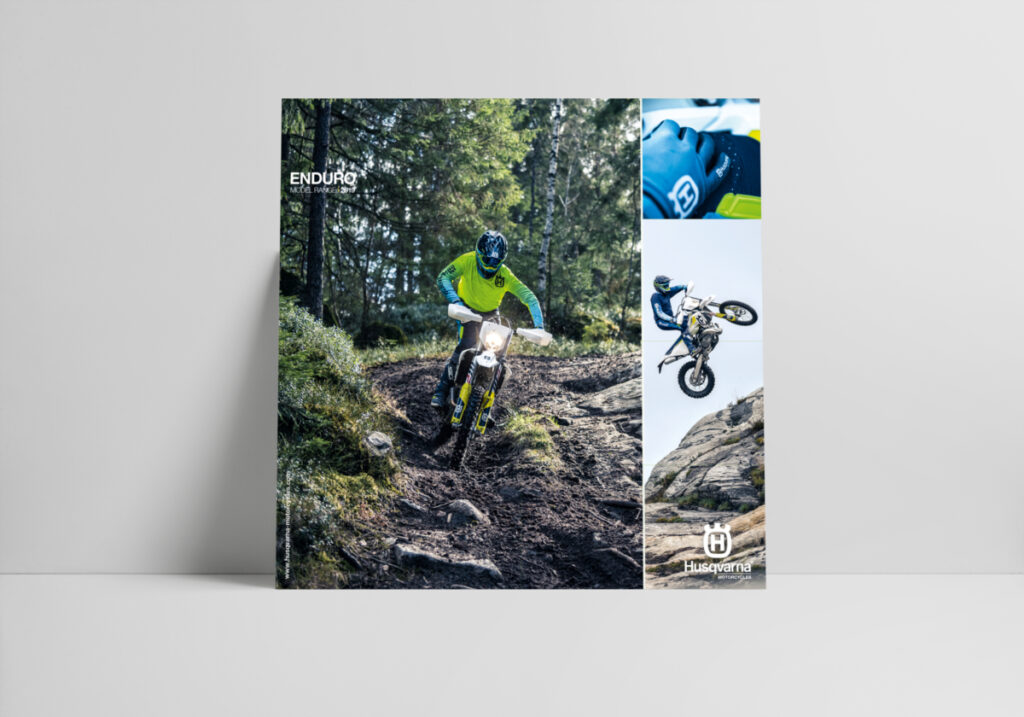 Model Range Poster Enduro MY19 Französisch
