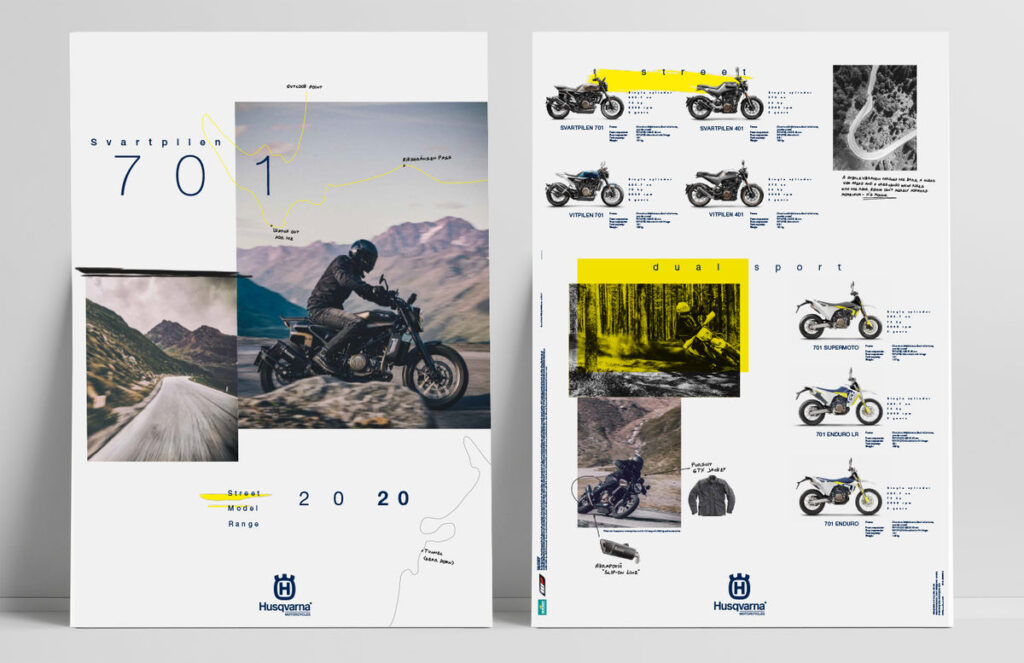 Street Modelrange Poster 2020 Italienisch
