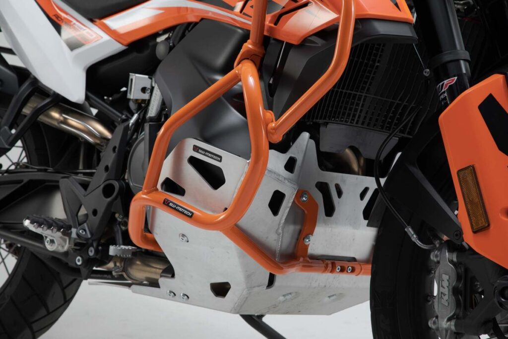 SW-MOTECH Sturzbügel Orange KTM 790 Adv / R (19-), 890 Adv / R (20-).