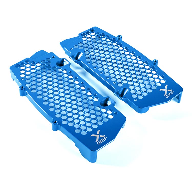 X-GRIP Kühlerschutz-Set, blau