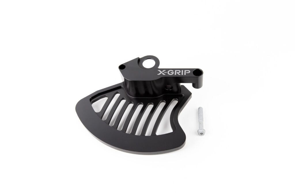 X-GRIP Bremsscheiben-Schutz, schwarz, vorne