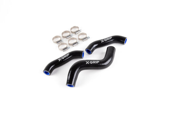 X-GRIP Silicon Radiator Hose XG-2458 KTM HUSQVARNA GASGAS 2019-2021 BLACK