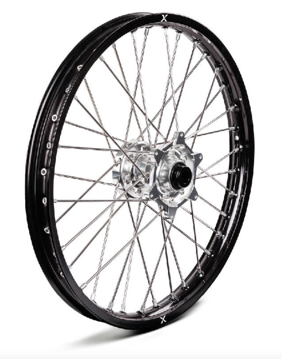 X-GRIP einzelne Felge schwarz-silber, V2