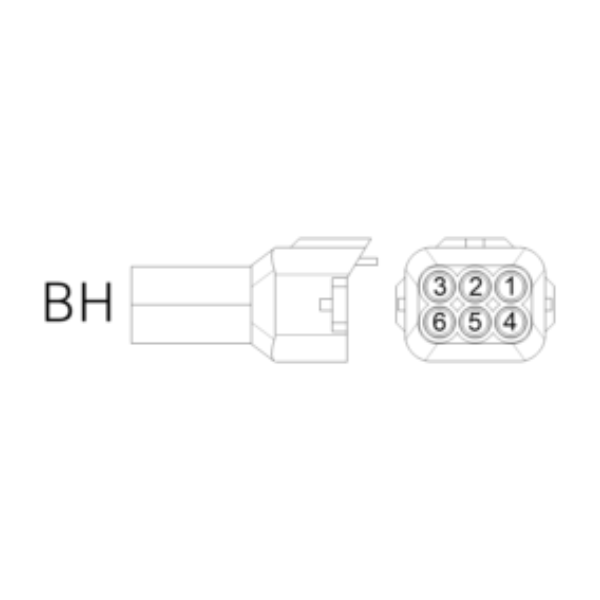 Ersatzstecker BH 6-polig-nt