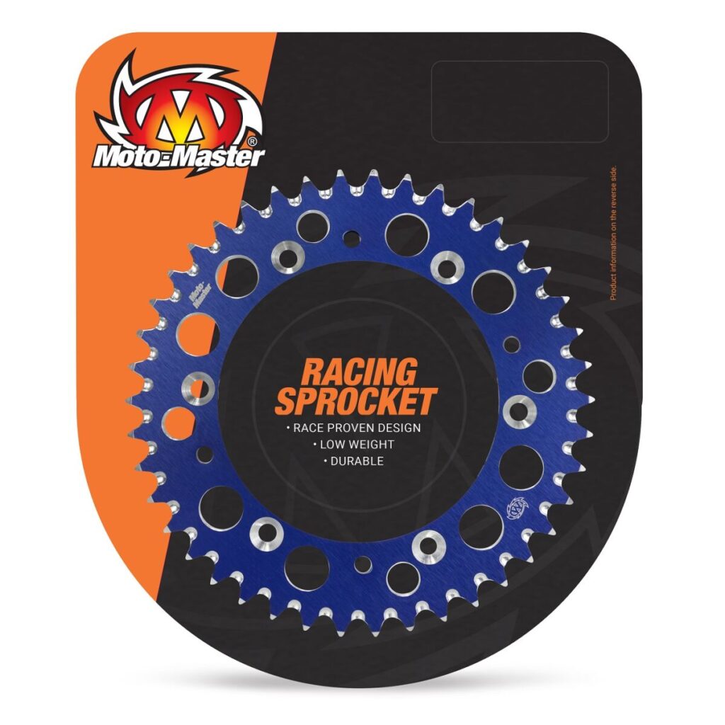 MOTO-MASTER - SPROCKET ALUMINIUM BLUE 415 40