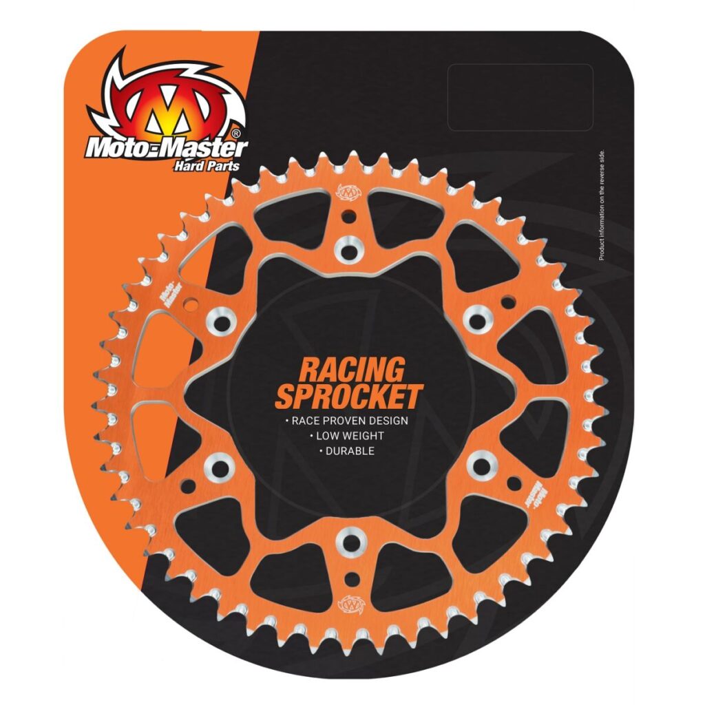 MOTO-MASTER - SPROCKET ALUMINIUM ORNG 415 46