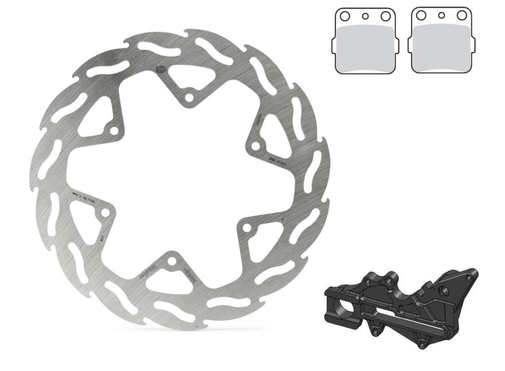 MOTO-MASTER - BRAKE KIT REAR FIX 240MM BRAKE KIT OVERSIZE 240mm REAR
