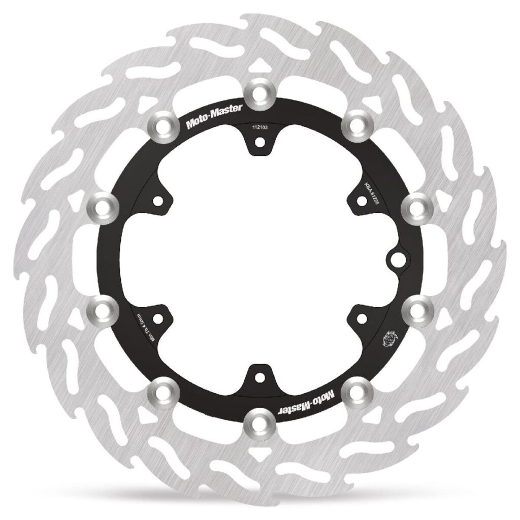 MOTO-MASTER - BRAKE DISC FLAME FLOAT FT R BRAKE ROTOR FLOATING FLAME