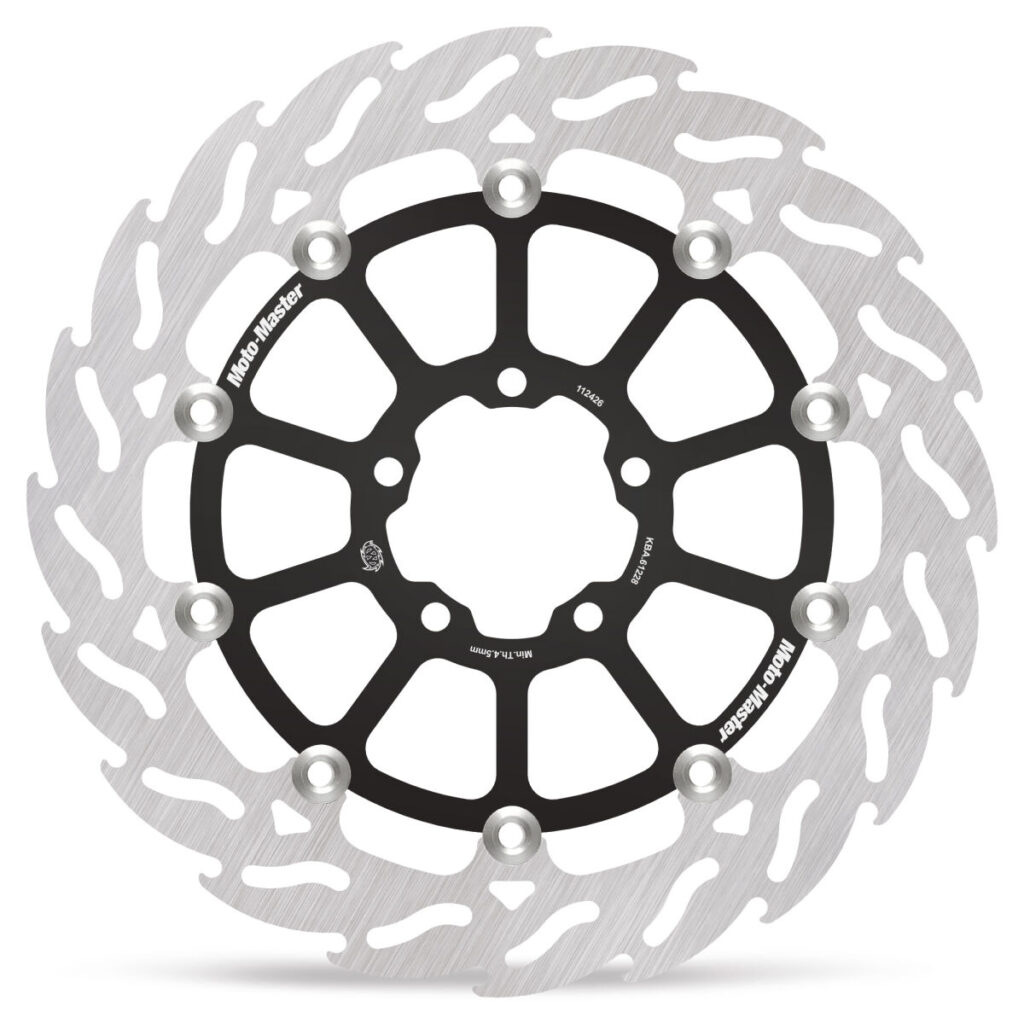 MOTO-MASTER - BRAKE DISC FLAME FRONT BRAKE ROTOR FLOATING FLAME