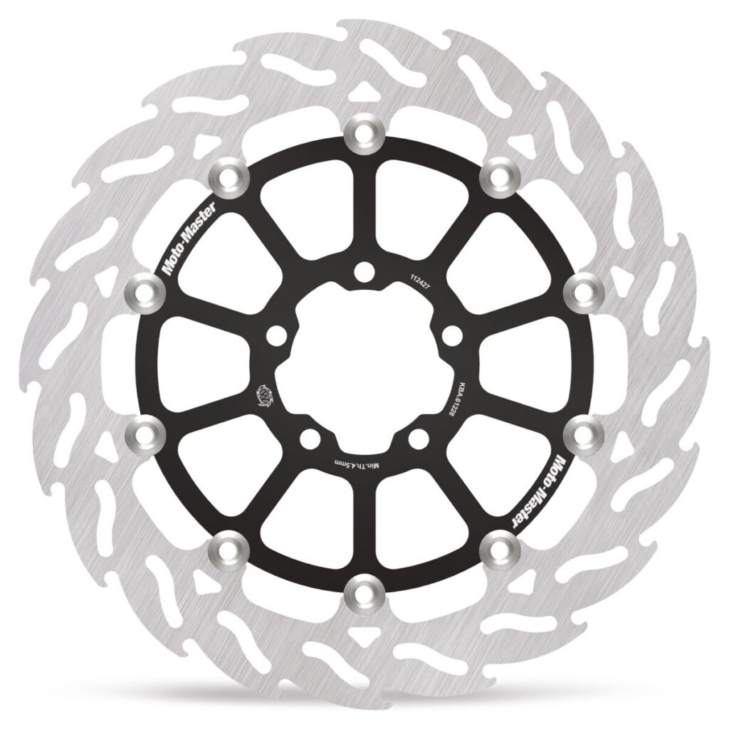 MOTO-MASTER - BRAKE DISC FLAME FRONT BRAKE ROTOR FLOATING FLAME