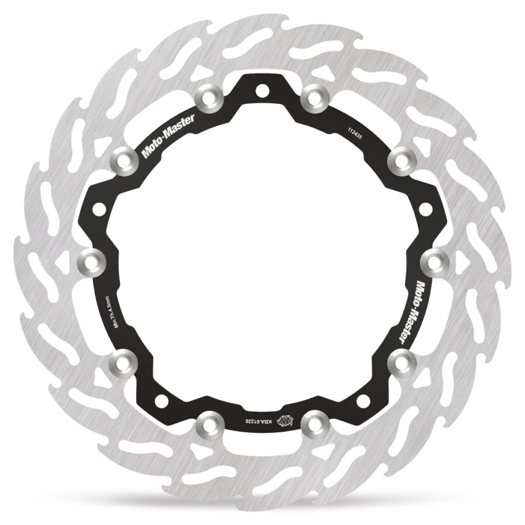 MOTO-MASTER - BRAKE DISC FLAME FRONT BRAKE ROTOR FLOATING FLAME