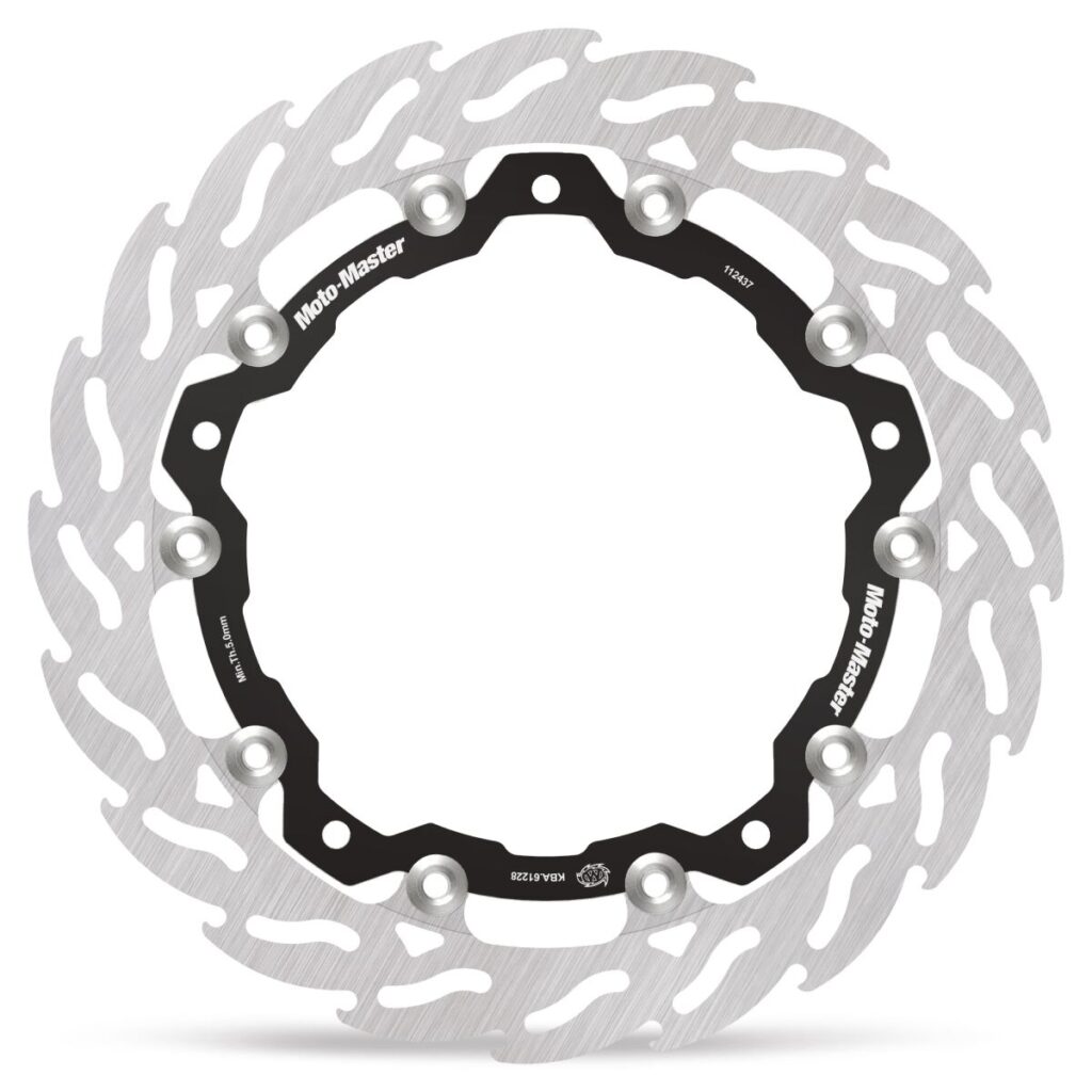 MOTO-MASTER - BRAKE DISC FLAME RACING FT L BRAKE ROTOR FLOATING FLAME