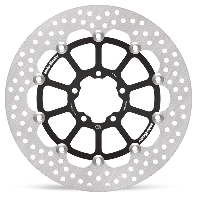 MOTO-MASTER - BRAKE DISC HALO RACING FT BRAKE ROTOR FLOATING RACING HALO
