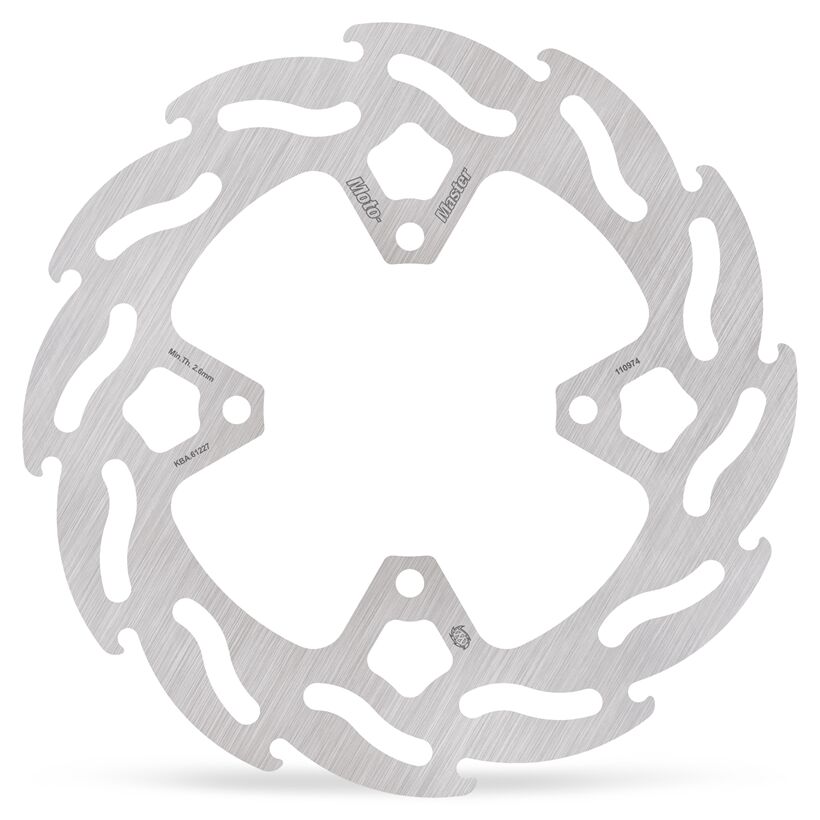 MOTO-MASTER - BRAKE DISC FLAME REAR SX65 202 BRAKE ROTOR FIXED FLAME REAR