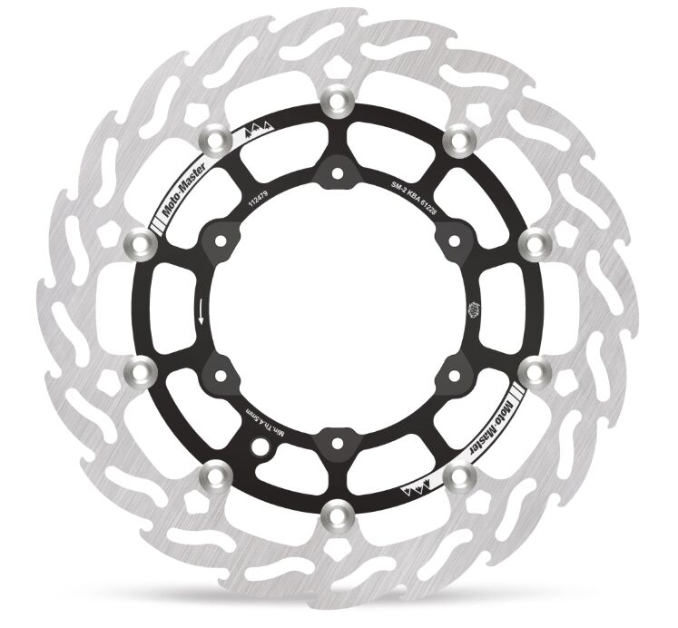 MOTO-MASTER - BRAKE DISC FLAME FLOAT FRNT KT BRAKE ROTOR FLOATING FLAME