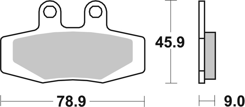 BREMBO Street Carbon Keramik Bremsbeläge - 07GR6407
