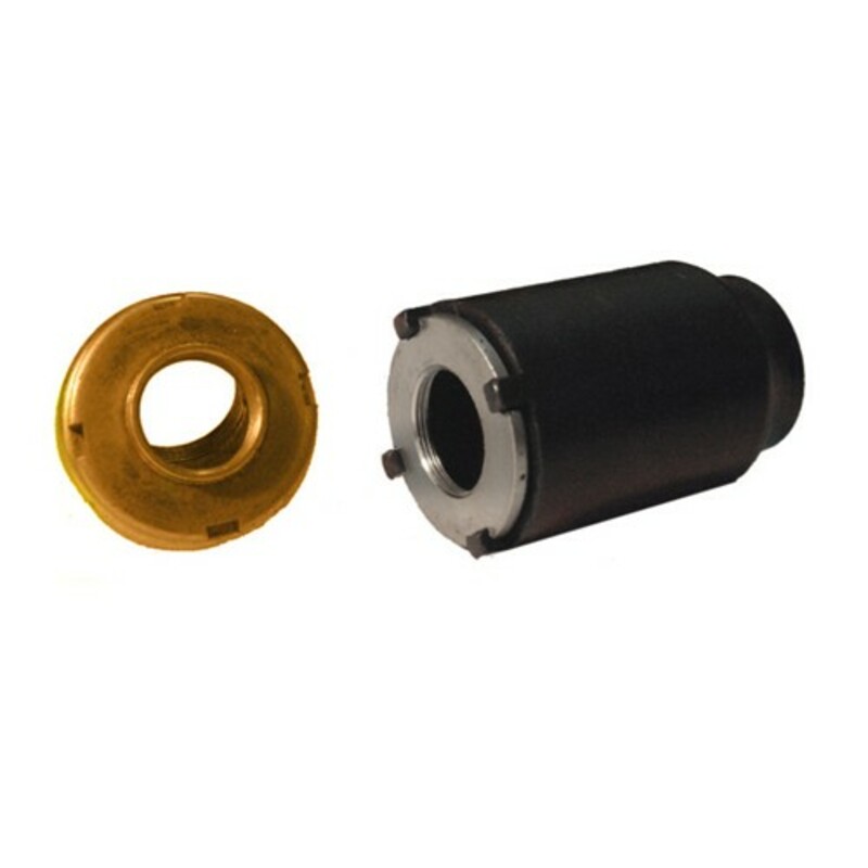 JMP Nutmuttern-Stecknuss für Lenkkopf Innen-Ø 36 mm/Außen-Ø 50 mm 4 Haken Ducati