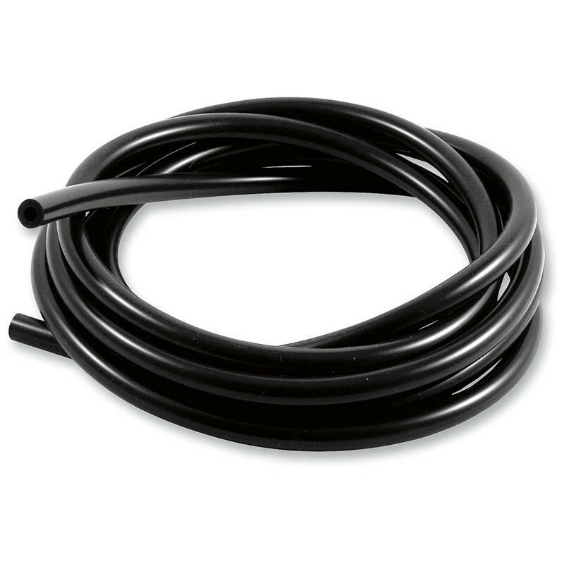 SAMCO Silikon-Vergaserentlüftungsschlauch schwarz 3 m - Innen-Ø 3 mm/Außen-Ø 7 mm