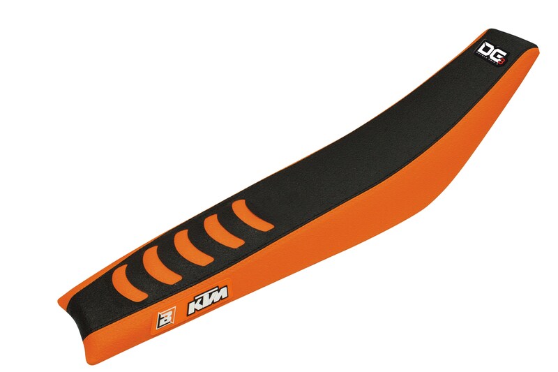 BLACKBIRD Double Grip 3 Sitzbankbezug schwarz/orange KTM