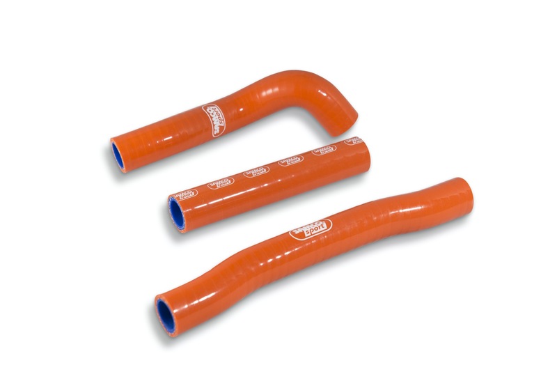 SAMCO Kühlerschläuche - 3 KTM/Husqvarna, blau