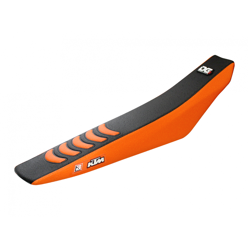 BLACKBIRD Double Grip 3 Sitzbankbezug schwarz/orange KTM SX-SXF