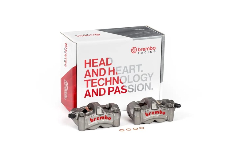 BREMBO M5 Paar Radial-Bremssattel vorne 4 Kolben Ø3mm