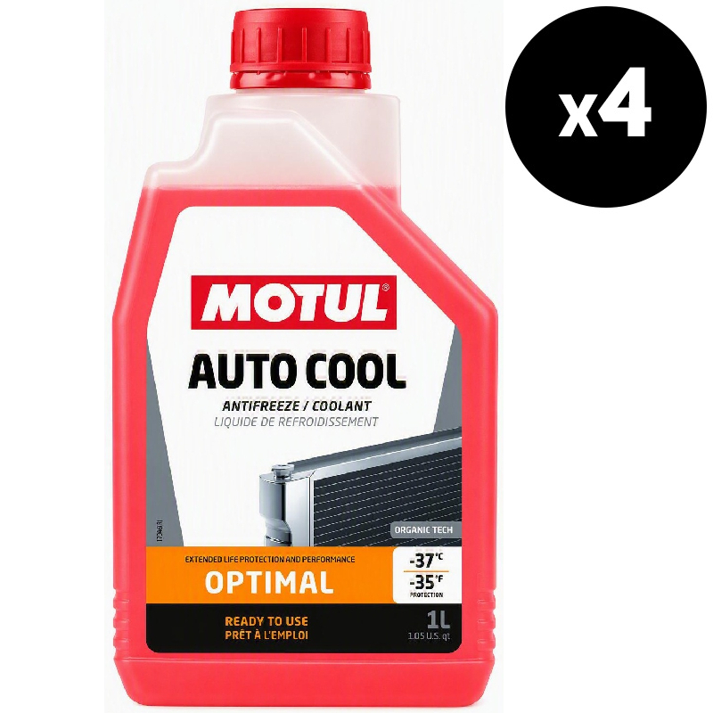 MOTUL Auto Cool Optimal -37°C Kühlmittel 5L x4